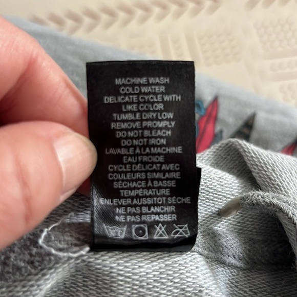 Maui and Sons Culture Compass Hoodie Zip Up Sweatshirt Heather Grey Medium - Picture 12 of 12